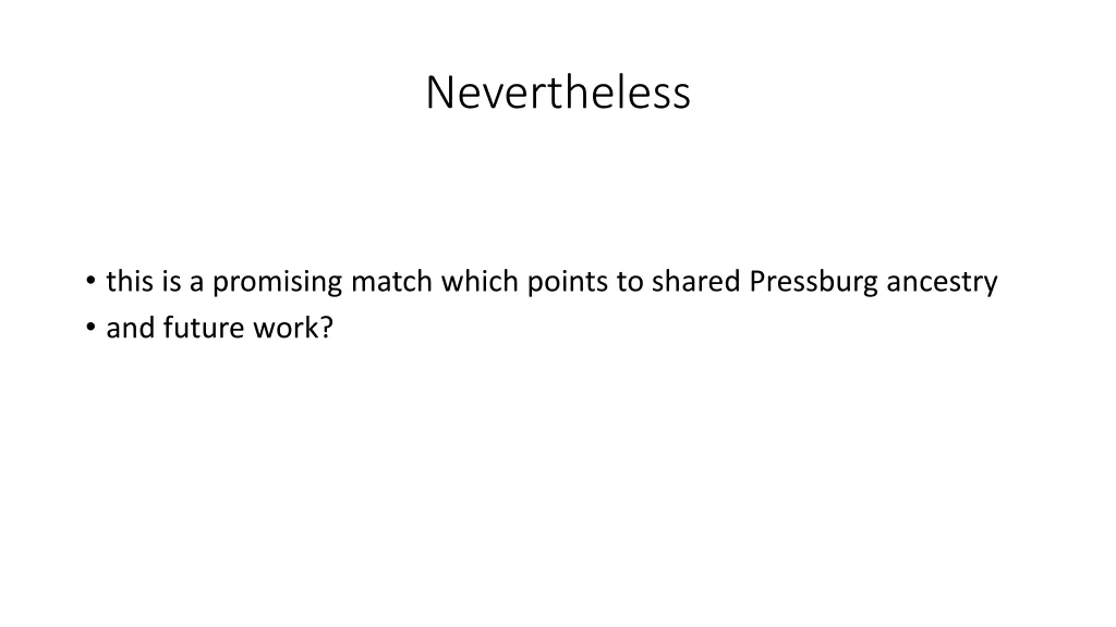 nevertheless