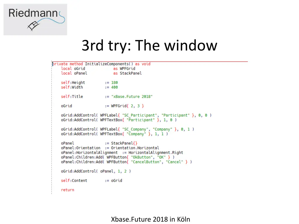 3rd try the window