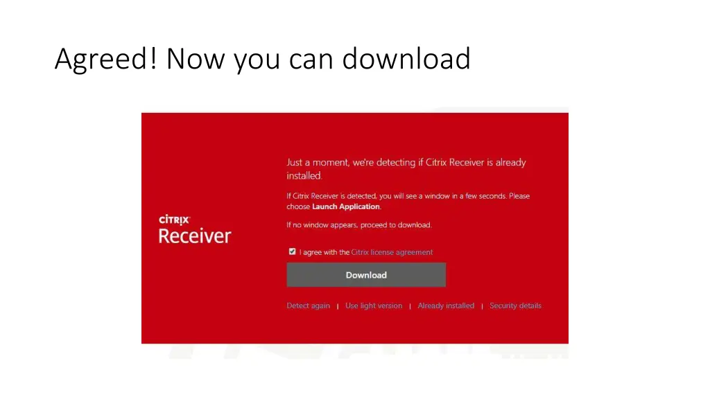 agreed now you can download