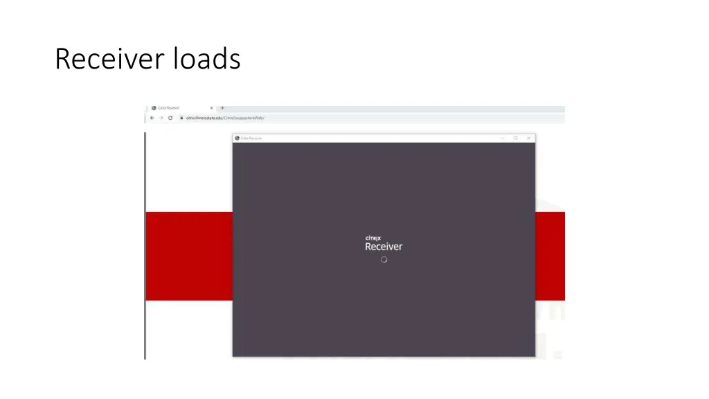 receiver loads