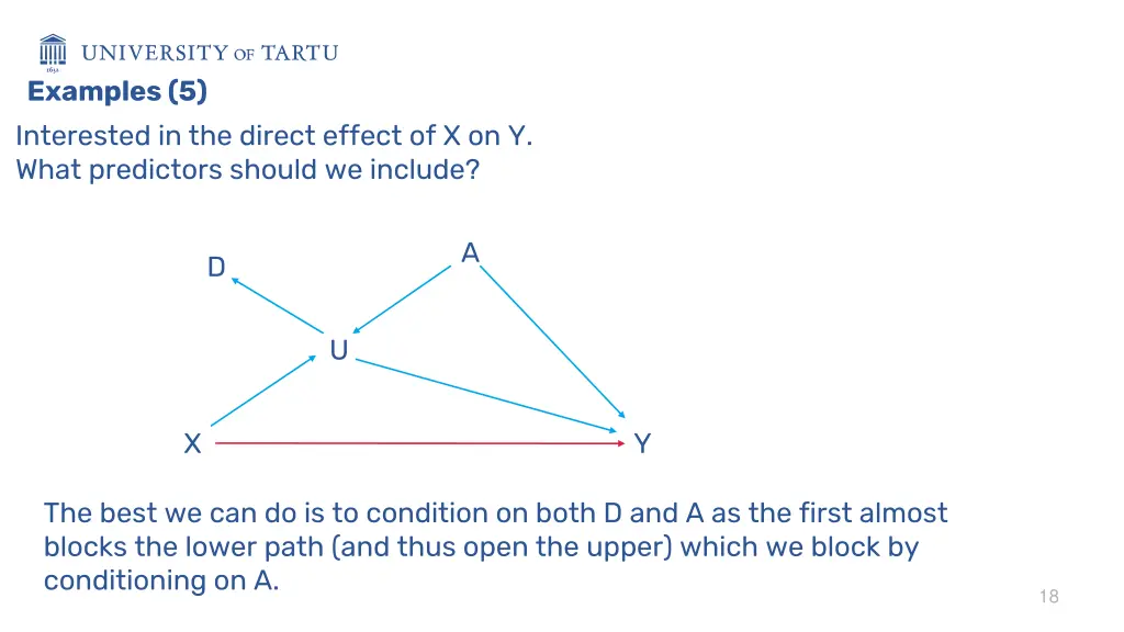 examples 5 interested in the direct effect