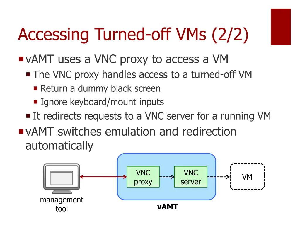 accessing turned off vms 2 2