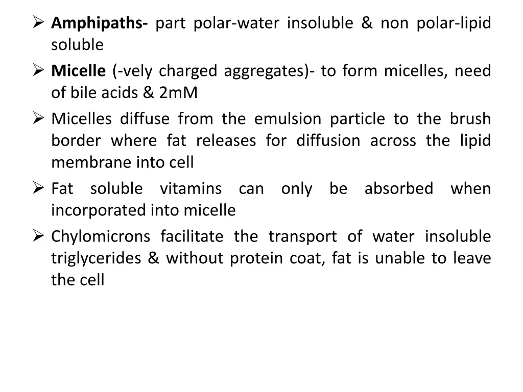 amphipaths part polar water insoluble non polar