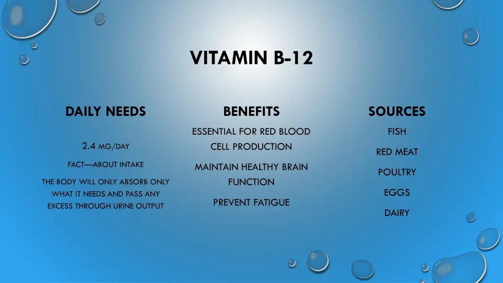 vitamin b 12