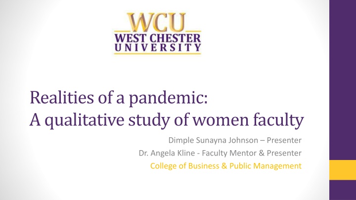 realities of a pandemic a qualitative study