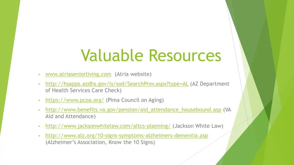 valuable resources