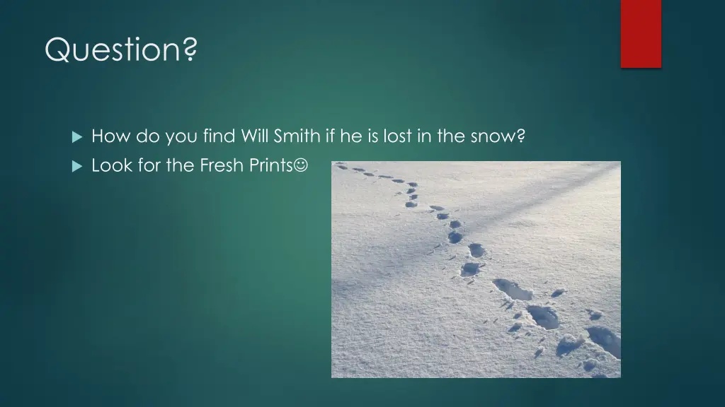 question