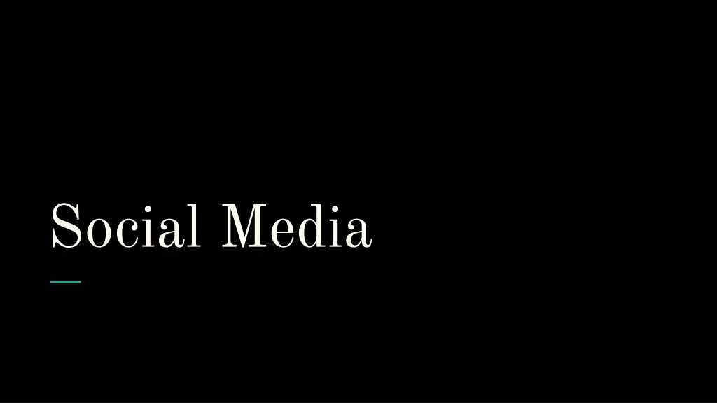 social media