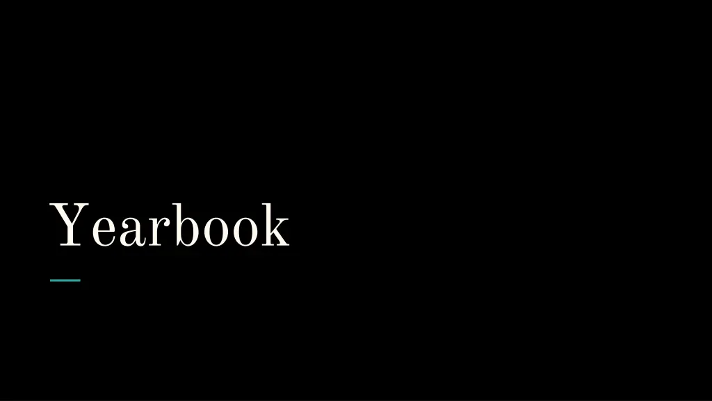 yearbook