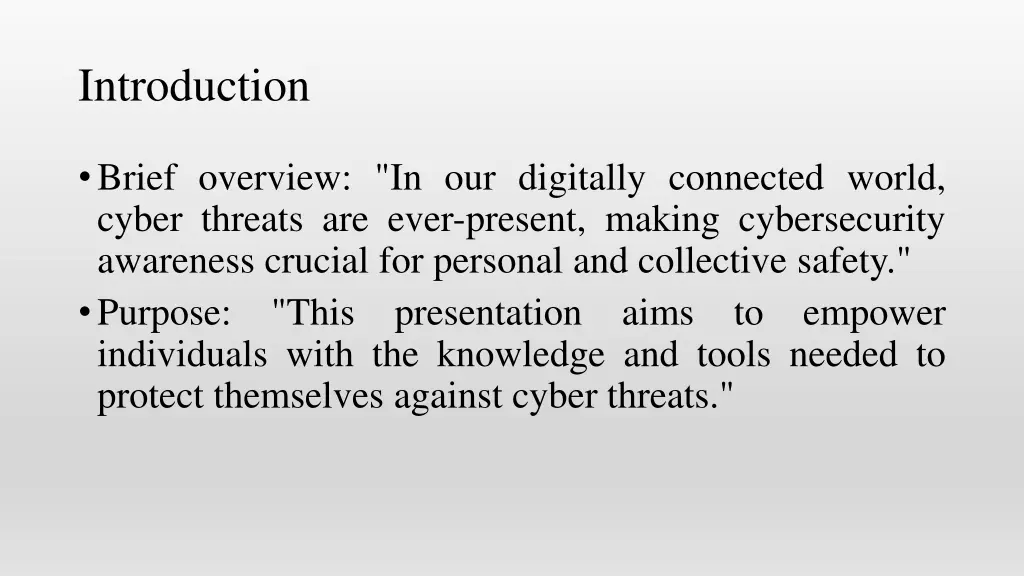 introduction