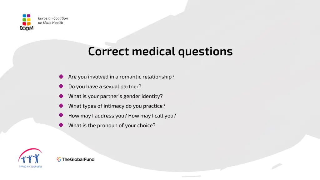 correct medical questions