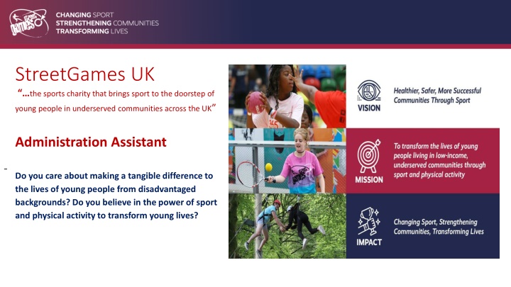 streetgames uk the sports charity that brings
