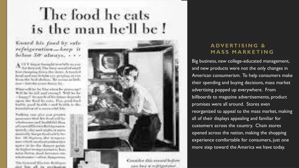 advertising mass marketing