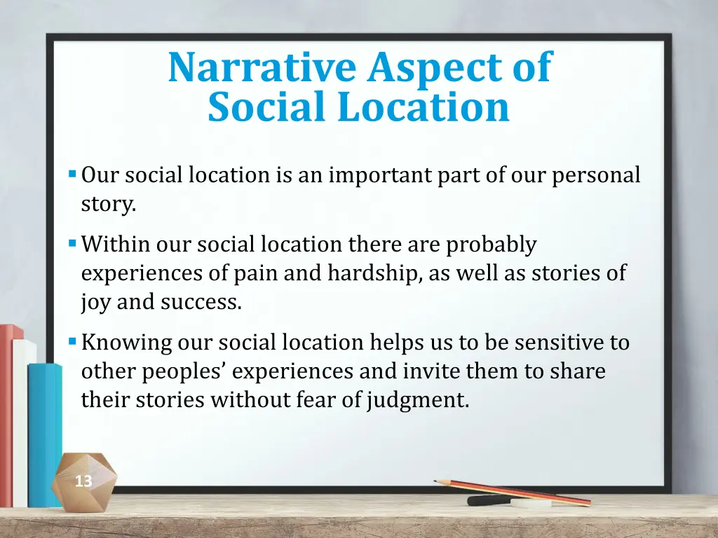 narrative aspect of social location
