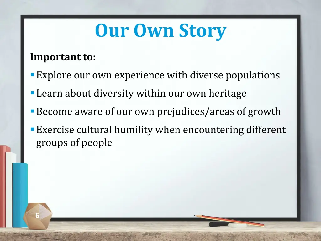 our own story