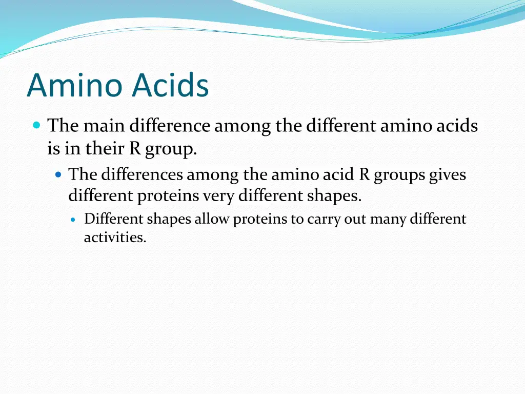 amino acids 1