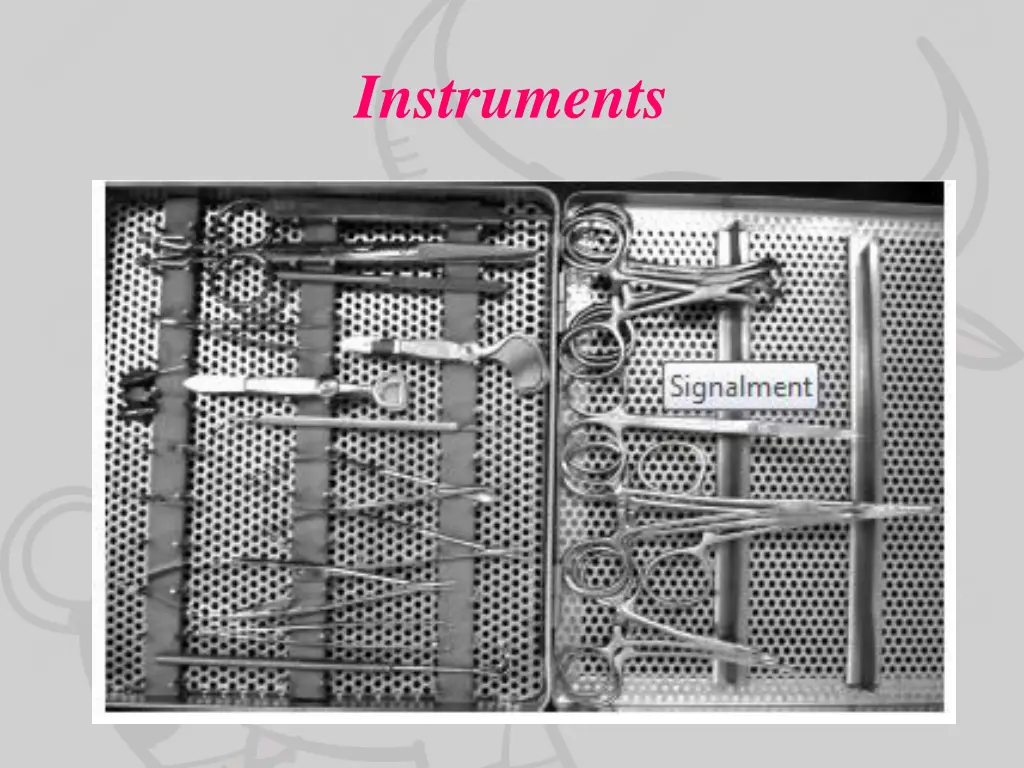 instruments 1