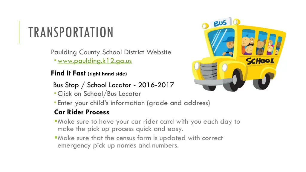transportation