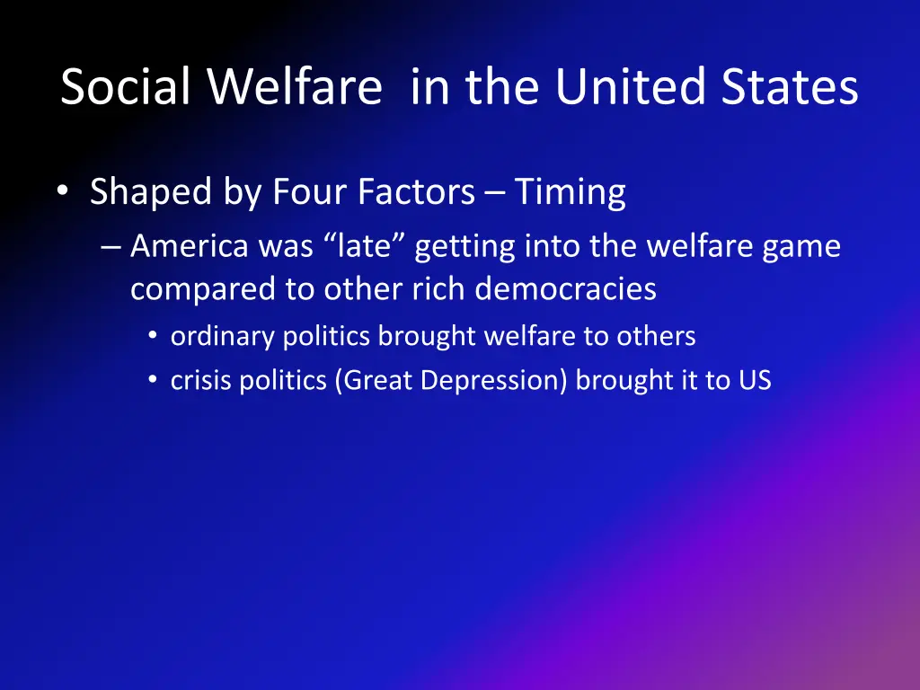 social welfare in the united states 3