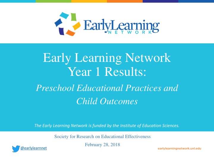 early learning network year 1 results preschool