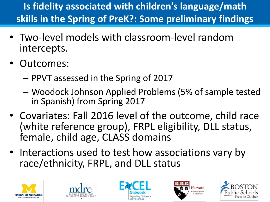 is fidelity associated with children s language