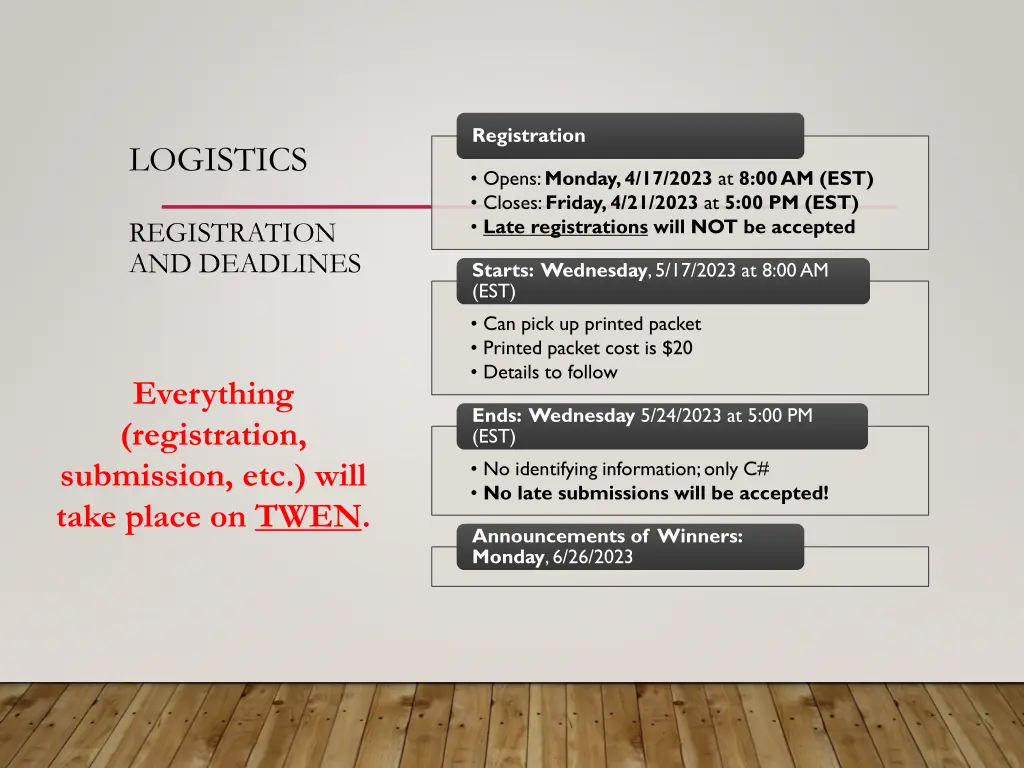 registration