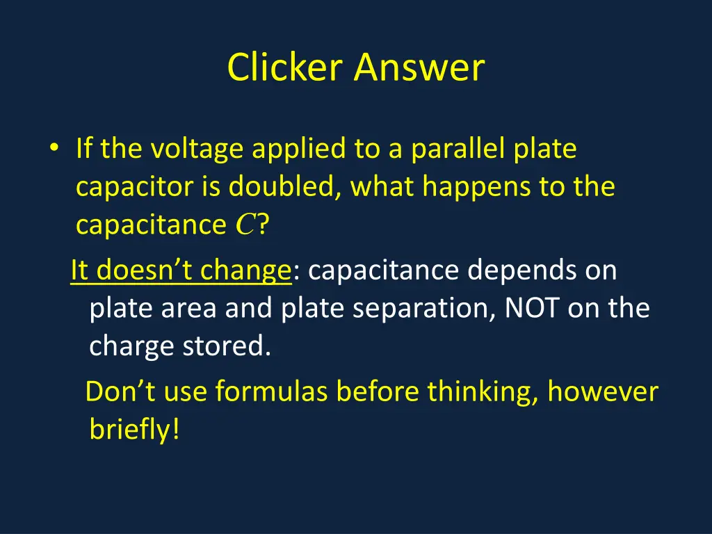 clicker answer 1