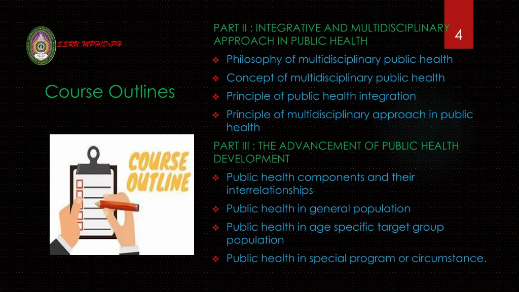 part ii integrative and multidisciplinary