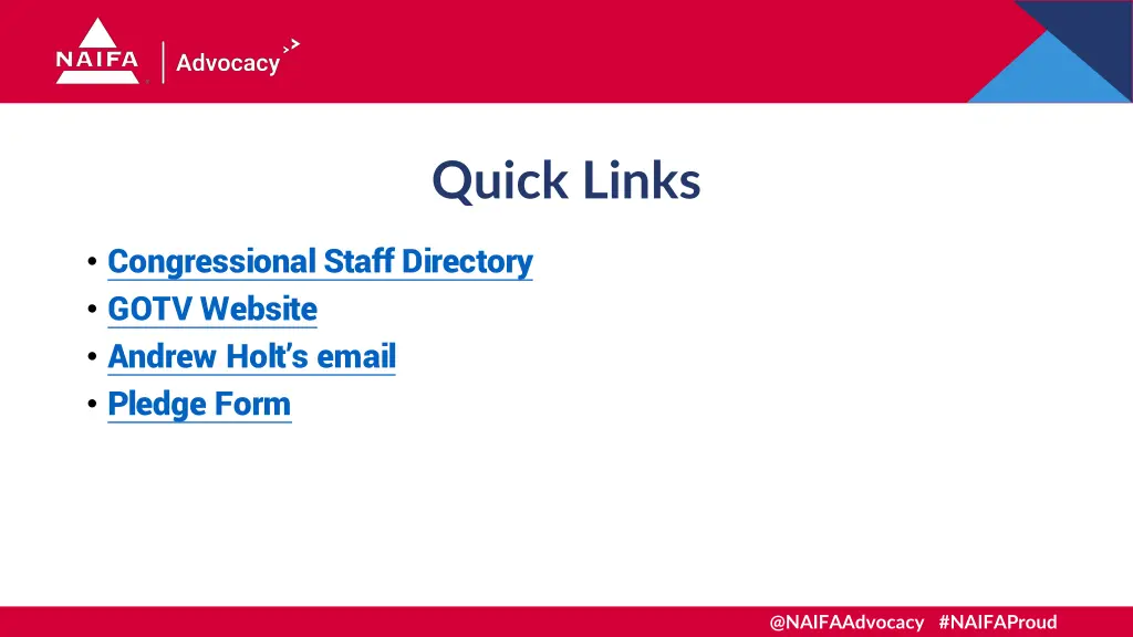 quick links