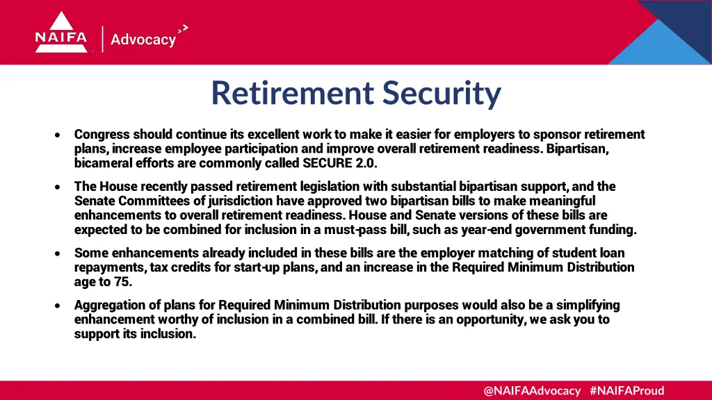 retirement security