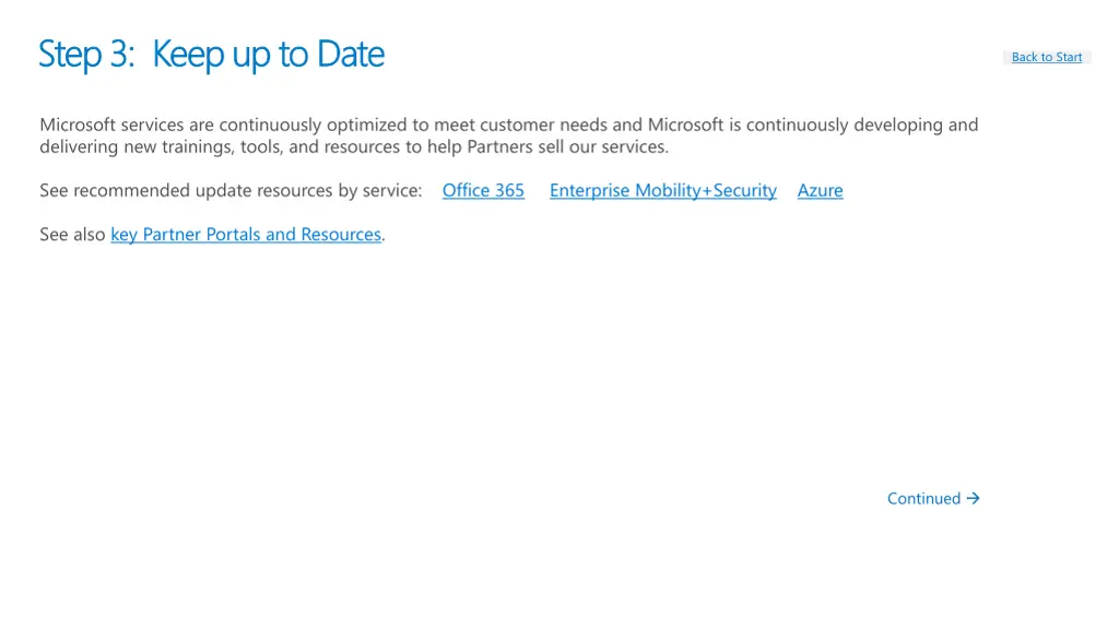 microsoft services are continuously optimized