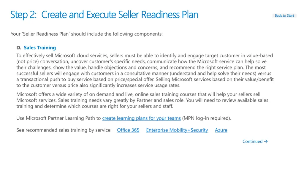 your seller readiness plan should include 1