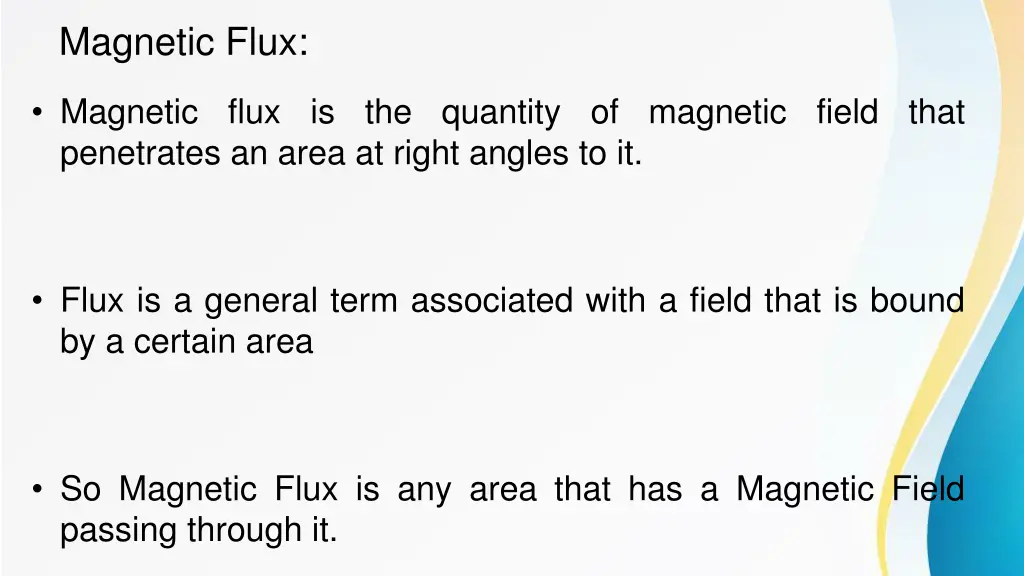 magnetic flux