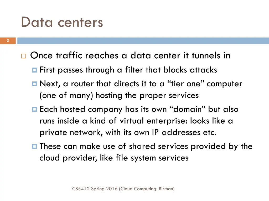 data centers