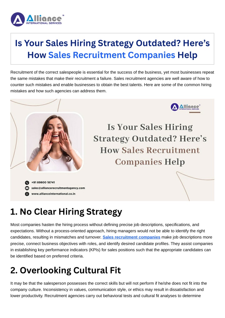 is your sales hiring strategy outdated here