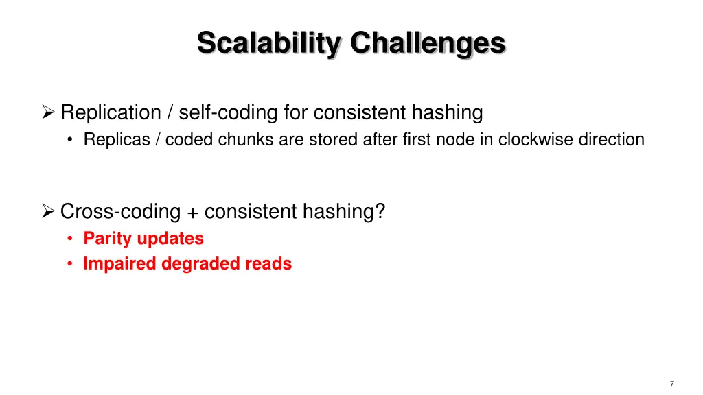 scalability challenges