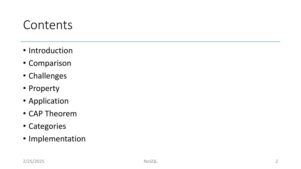 contents