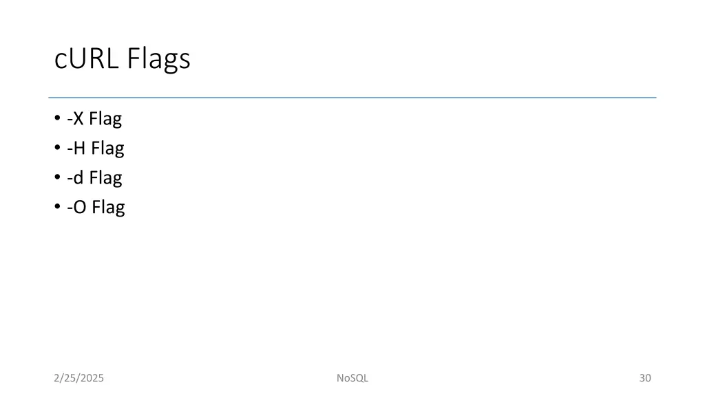 curl flags