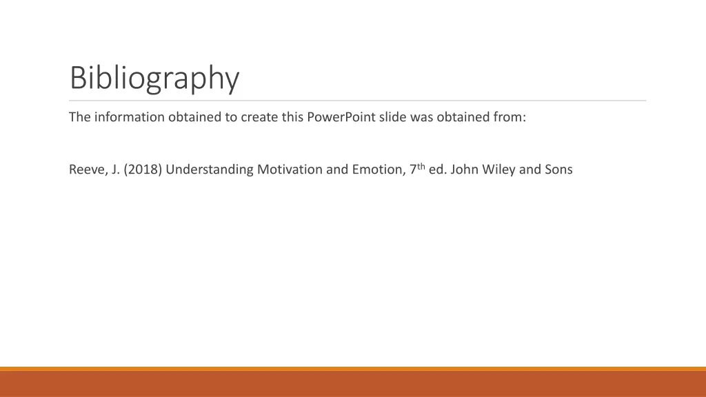 bibliography