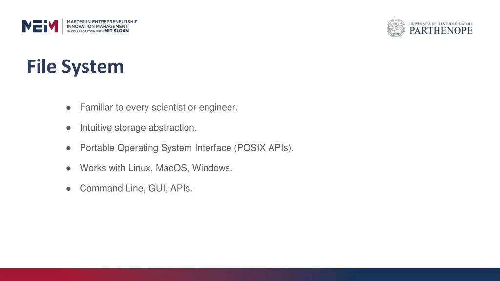 file system