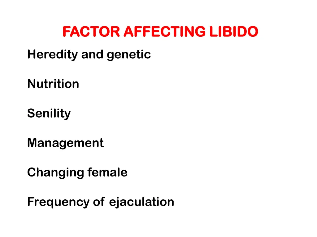 factor affecting libido factor affecting libido