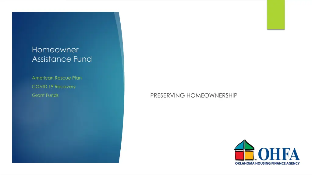 homeowner assistance fund