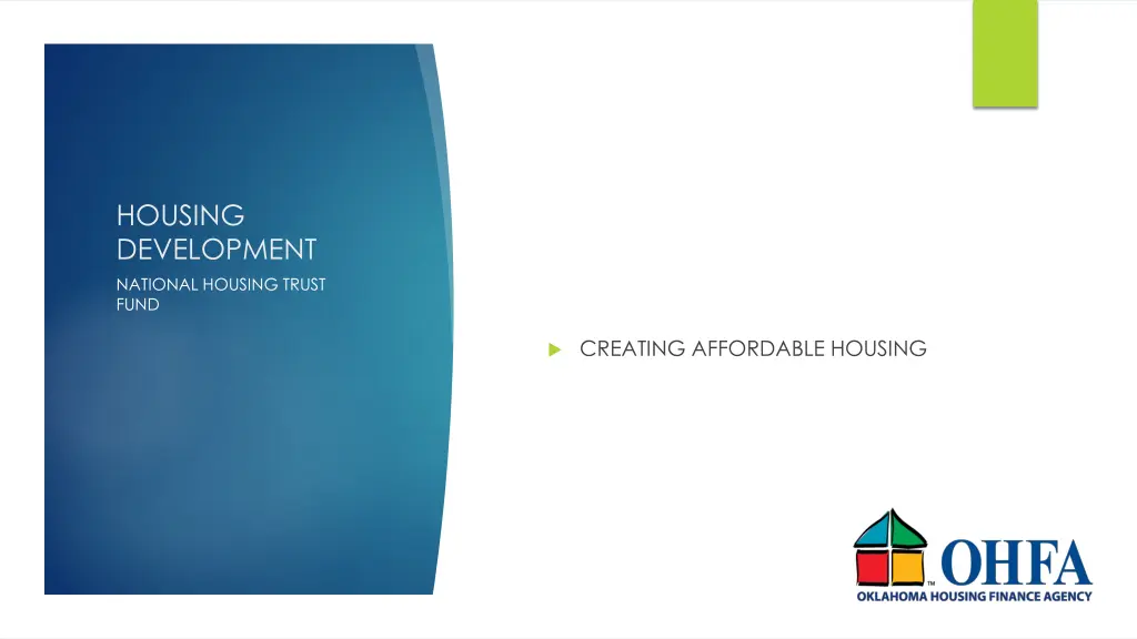 housing development national housing trust fund