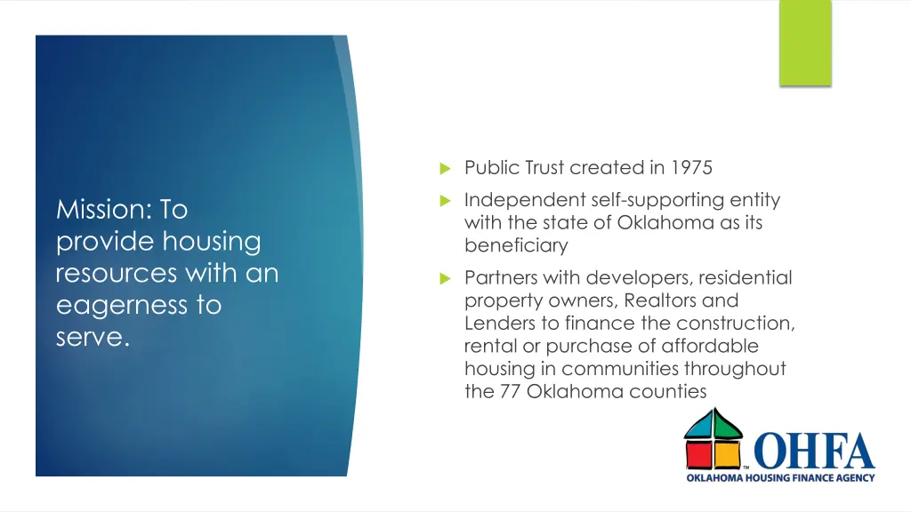 public trust created in 1975