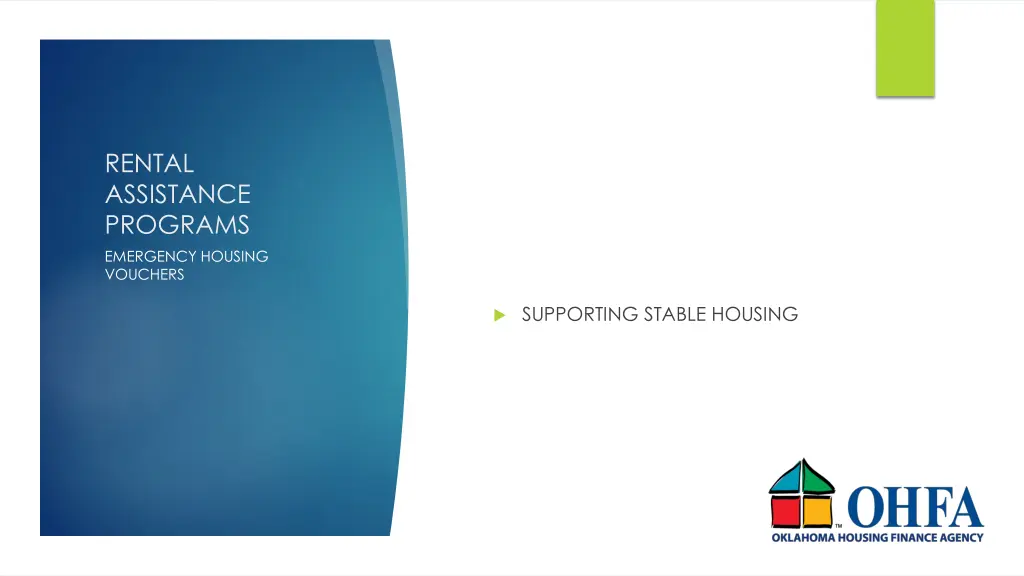 rental assistance programs emergency housing