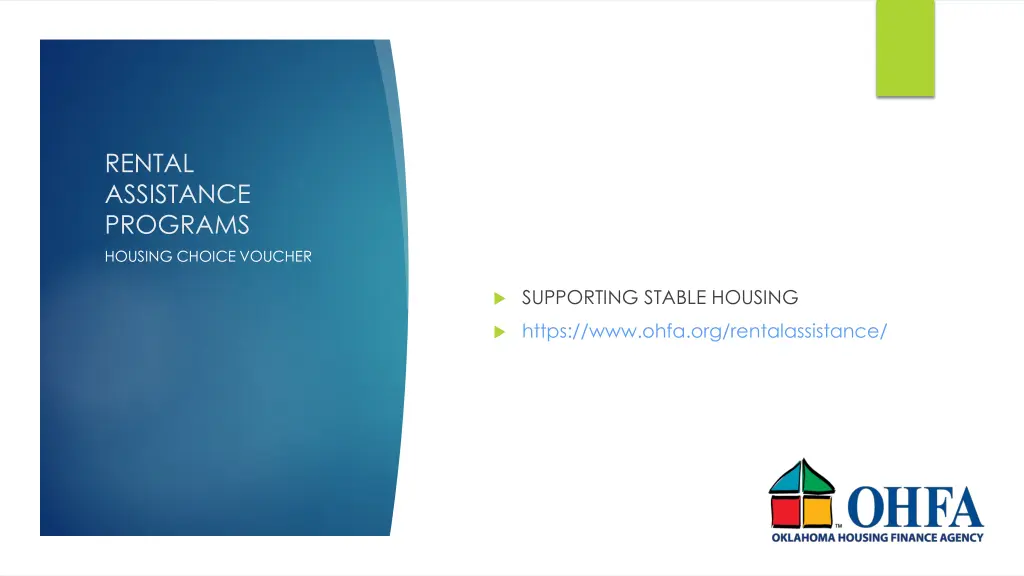 rental assistance programs housing choice voucher