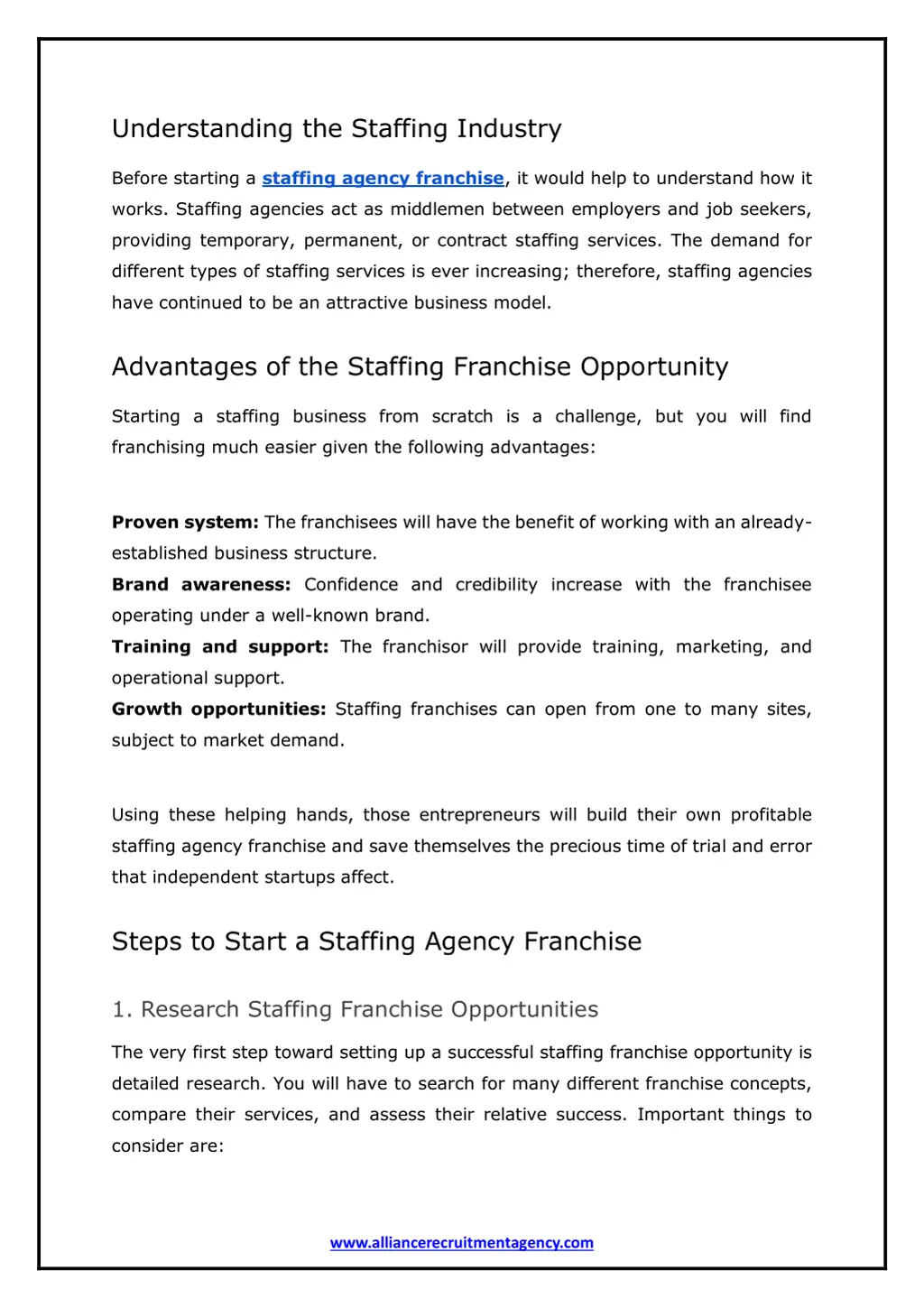 understanding the staffing industry