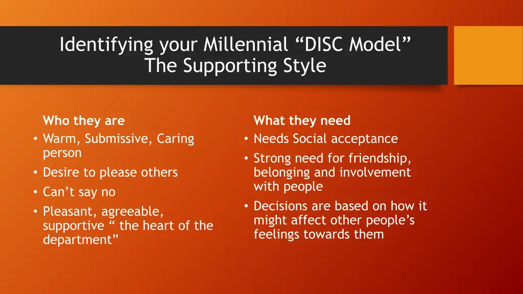 identifying your millennial disc model 2