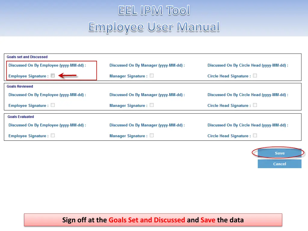 eel ipm tool employee user manual 2