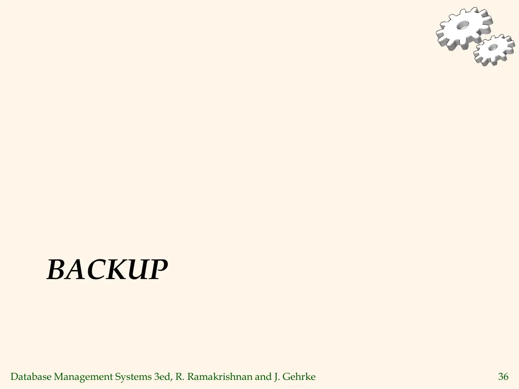 backup